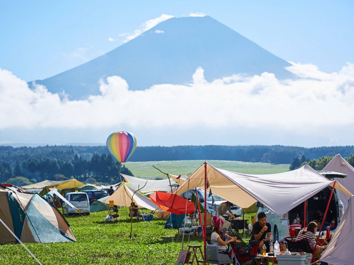 富士山麓の大自然すぎるキャンプフェス Go Out Camp Vo 12 に編集部が潜入してきた Miteco みてきてつながる しぞ かネット