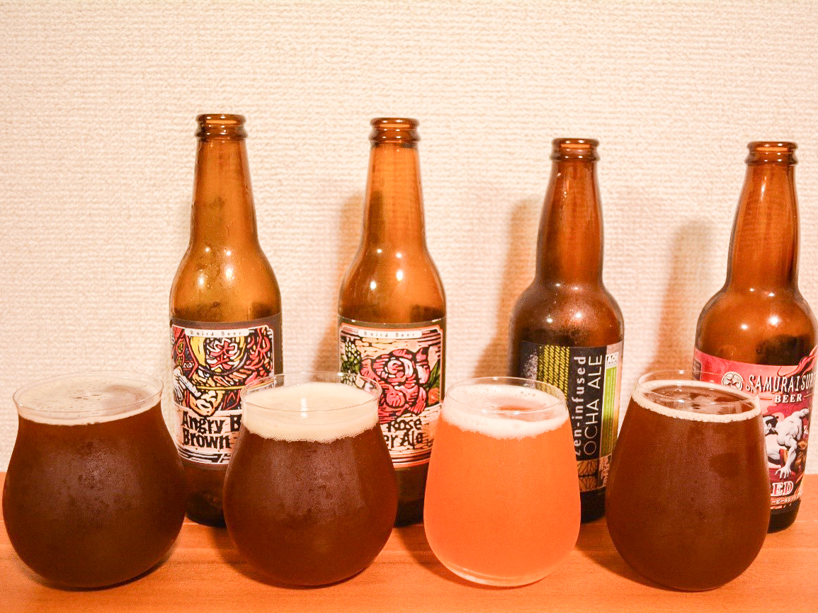 静岡クラフトビール飲み比べ！「エールビール」 一度で二度おいしい静岡エールビール4選
