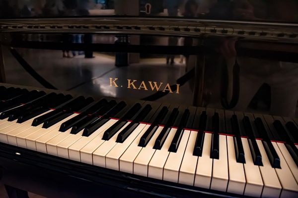 KAWAI カワイ グランドピアノ 黒 1141 ミニピアノ ブラックの+